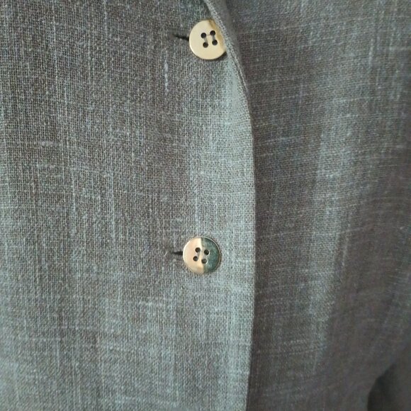 Ellen Tracy Tan Neutral Dress, w/o belt, pencil dress - Picture 3 of 5